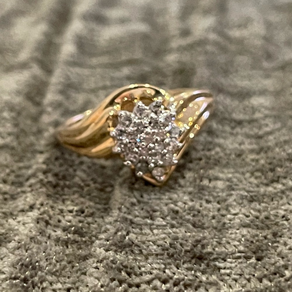10K Cocktail Ring
